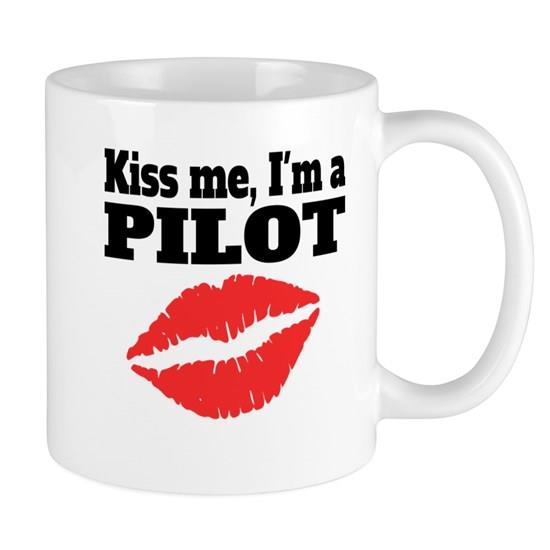 ماگ خلبانی Kiss me i’m a pilot